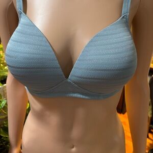 Seamless Light Blue Bra